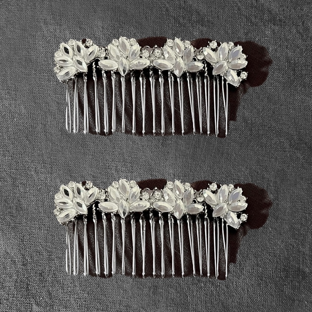 Rhinestone Hair Combs